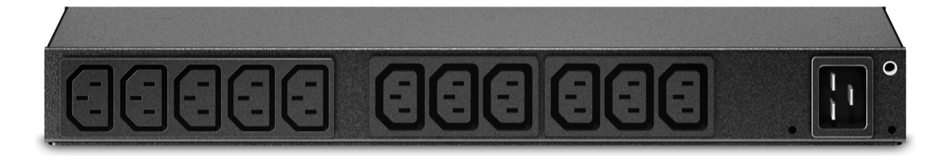 Rack-Stromverteilung 1HE 13xC13 240V Mit Sicherung Schaltbar