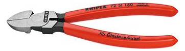 KNIPEX-Seitenschneider für LWL-Kabel 7251 - 160mm