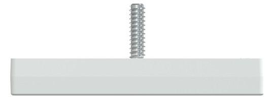 Zentralplatte Sat/TV/Radi System M akws Schraubbef 3f aktivweiß