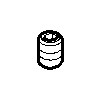 DO Befestigung Gewindestift Ersatzteile 093111064 M3 x 4 mm