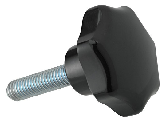 fortis-Sterngriff DIN6336A, Form L - 63xM12x40mm (2...