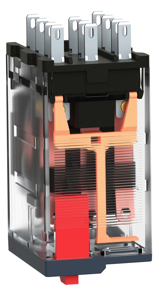 Schaltrelais 24V/AC 3W IP40 21x27x55mm Steckanschl