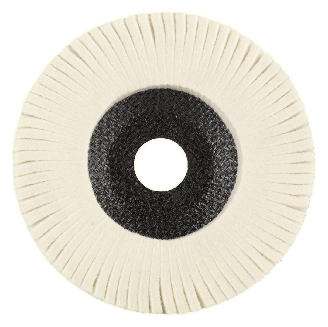 Bild Filzlamellenscheibe 125mm, aufrecht steh ende Filzlamellen Tyrolit-1