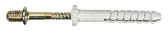 ASW Nageldübel M 8 x 50 mm, verzinkt, mit metrischem Gewindekopf, vormontiert