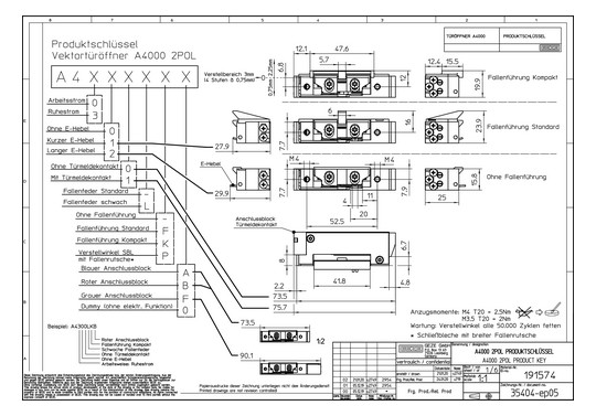 GEZE GEZE A4000L-F 2POL           190857 