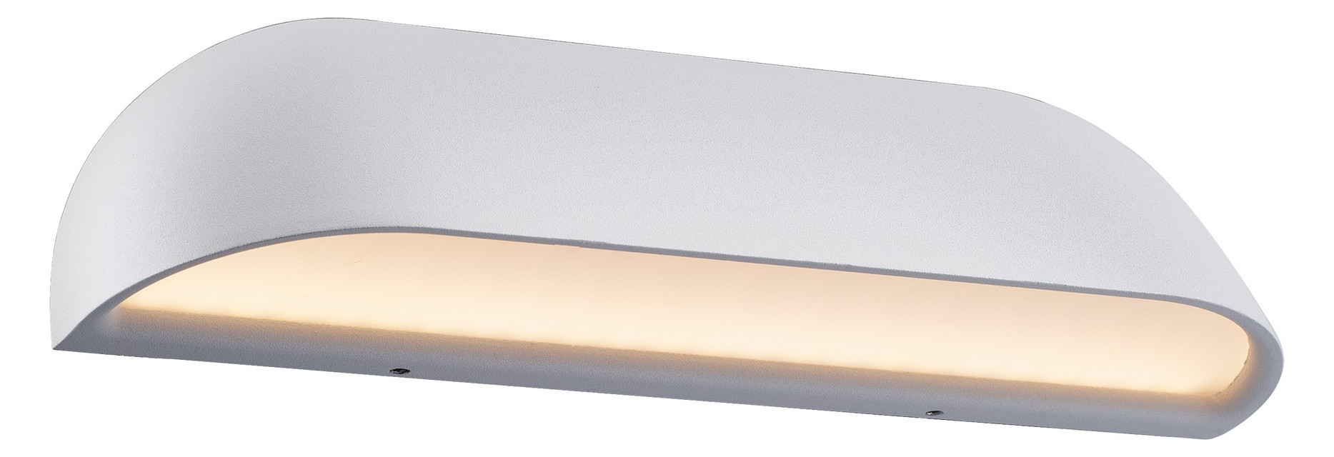 LED-Wandanbauleuchte Front 26 8W 3000K 650lm ws Konv IP44 68x260x68mm