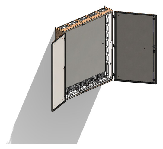 ABN System-Gehäuse IP54 geerdet     SE59 