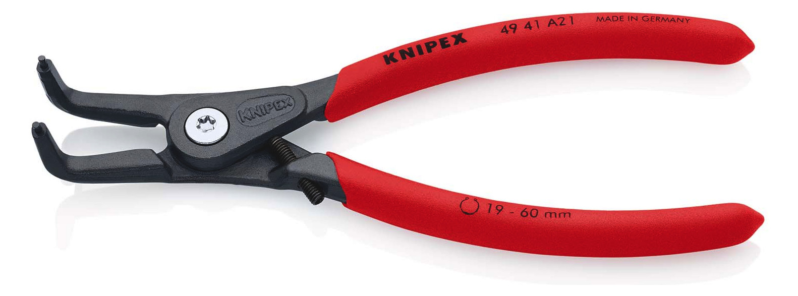 Sicherungsringzange rechtw 19-60mm Außenring