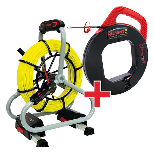 RUNPOTEC-Kabeleinziehgerät-Set PROFI/RUNPO 5