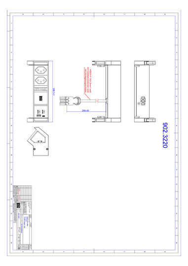 Bachmann DESK2 2xCH T13 1xUSB   902.3220 