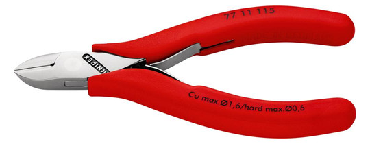 KNIPEX-Elektronik-Seitenschneider 7711 - 115mm