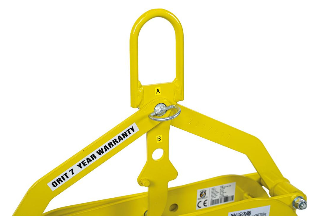 Bild Versetzzange H 360 Greifbereich: 0 - 360 mm Pulverlackiert Gelb - n.a.-3