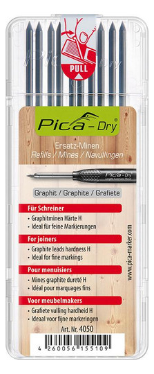 Pica-Dry Ersatzminen-Set für Dry Marker - graphit,...