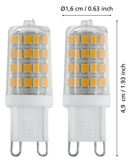 EGLO Leuchtmittel G9-SMD-LED 3W   110154 