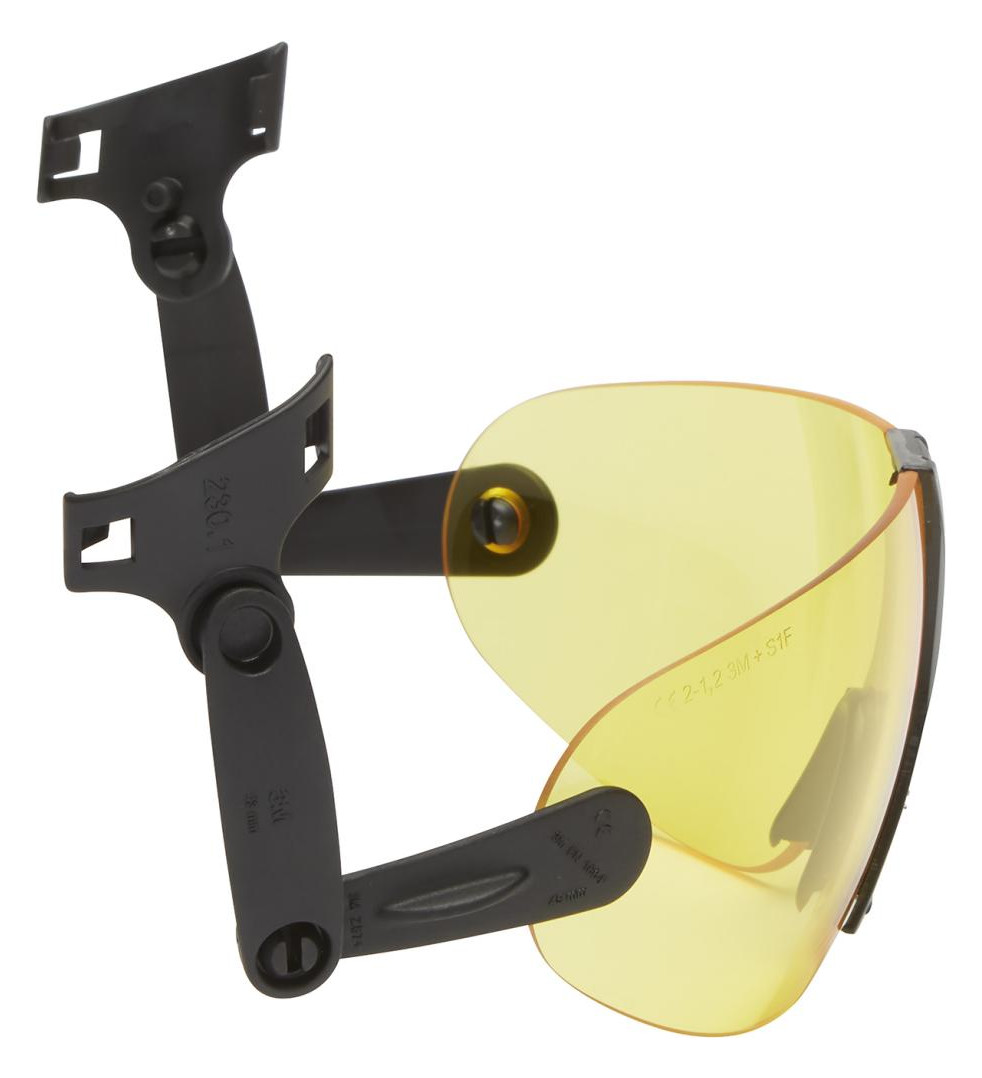 Bild integr. Schutzbrille V9A gelb getönt - 3M-3