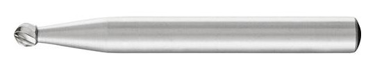 PFERD-HSS-Frässtift Kugelform F - 4x3,6mm, Z3,...