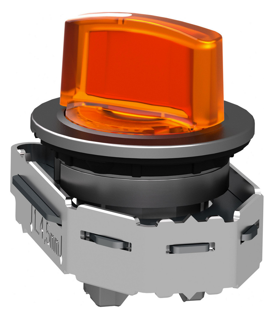 Knebelschalter 2stuf bel.b or rnd Ø30,5mm Geeignet für Beleuchtung Tastend