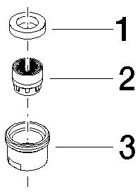 9023010210100-Strahlregler M22x1 AG chrom, (Ersetzt 04230102400-00)
