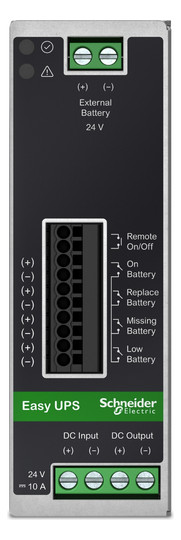Netzteil DC 24V/DC Kurzschl.fest 240VA 240W Stabilisiert f.Reiheneinb IP20
