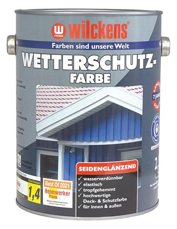 Bild Wetterschutzfarbe 2,5l, anthrazitgrau - wilckens-0