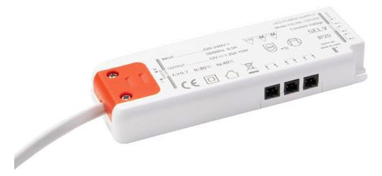 LED-Trafo 1-15W 12V IP20 Kstgeh stat 103x35,5x16,5mm