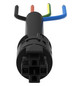 Systemverbindung 4p Serie 774 H05VV-F sw 1,5qmm 4x1,5qmm L6000mm Buchse fr.Ende