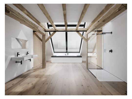 Badewanne BetteSelect Duo-3473 180x80x42cm, Mittelablauf, manhattan