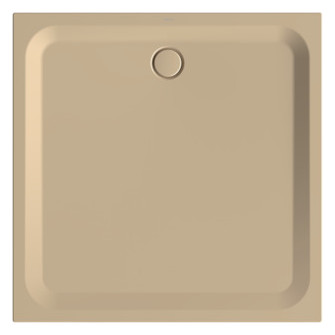 Duschwanne BetteUltra 5826 130x130x3,5cm, Glasur, bahamabeige