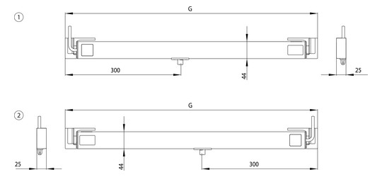 GEZE Kettenantr. Slimchain 300    147036 