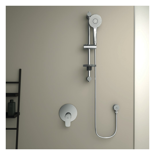 Ideal-Standard Fertigmontageset CeraFlex für UP-Brause-Einhebelmischer, chrom