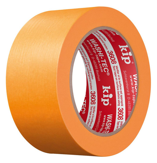 kip-Goldkrepp WASHI-TEC 3608, orange - 48mm x 50m