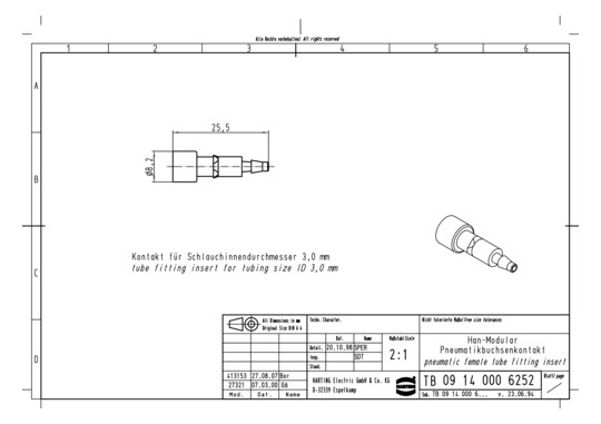 HART Kontakte o. Absperrung  09140006252 