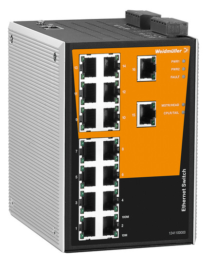 Weidmüller IE-SW-PL16MT-16TX Netzwerk- 