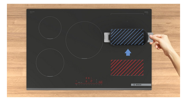 Induktionsfeld autark Serie 8 Alu 916x527mm
