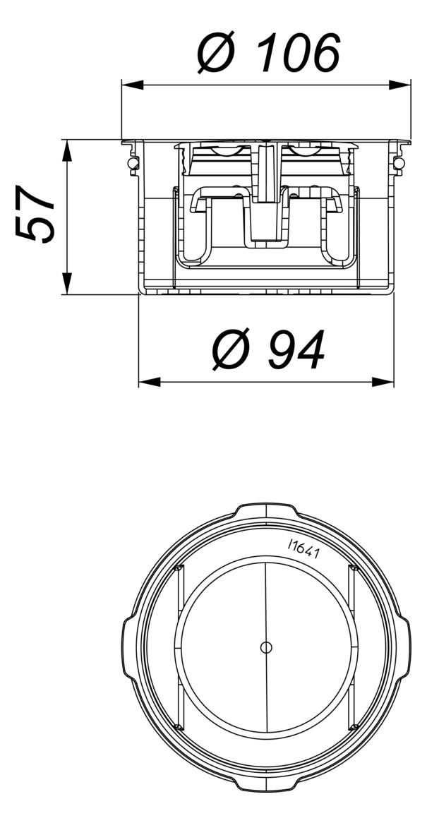 Dallmer Geruchsverschlusseinsatz PRIMUS zu Bodenabläufen TistoPrimus