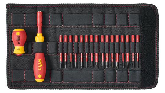 Wiha-Wechselklingen-Satz slimVario VDE 2831T18 - 18-teilig