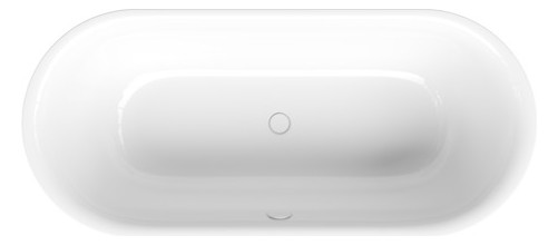 Badewanne BetteLux Oval 3466 Glasur, snow, 180x80x45cm