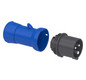 CEE-Stecker 4p 16A IP44 Acti9 380-415 V (50+60 6h Schraubkl Kst Verschraubung