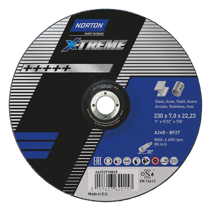 Bild Schruppscheibe X-Treme 230x7,0 T27 - Norton-0