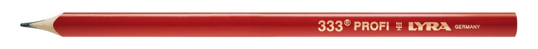 Bild Zimmermannsbleistift oval 333 rot 24cm P ak.a12 Lyra-1