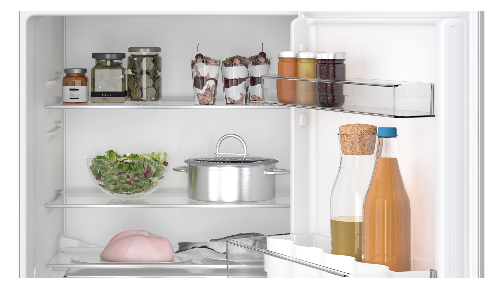 Kühlschrank UB E 134l ws 93kwh B598mm H820mm