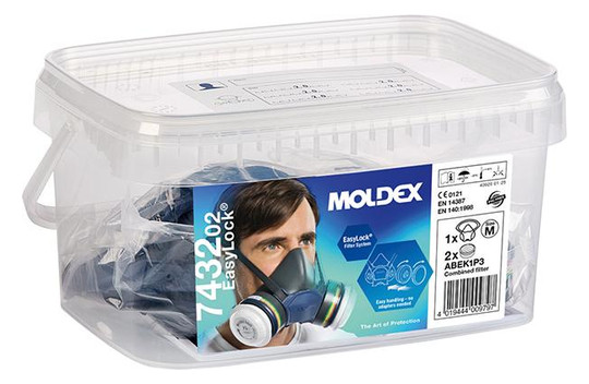 MOLDEX-Atemschutzbox 7432, A1B1E1K1P3 R
