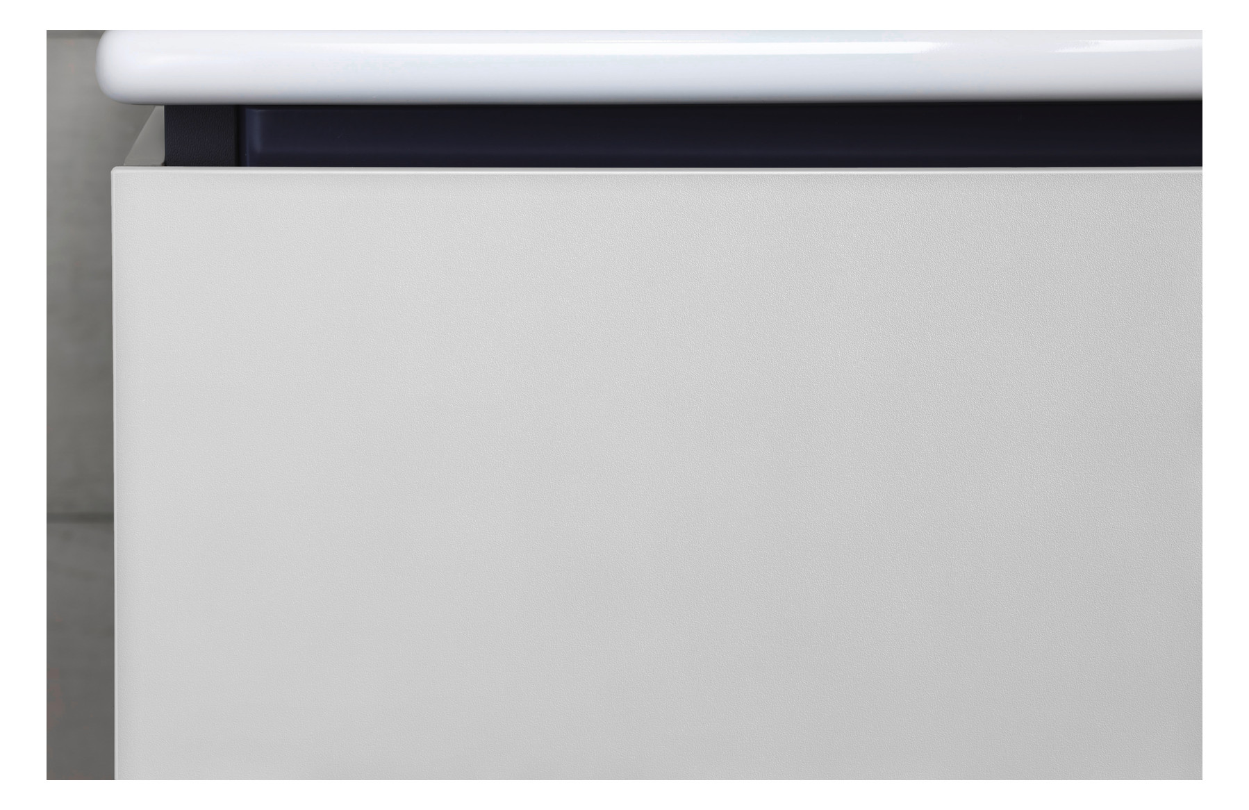 Duravit Waschtisch-Unterschrank Compact L-Cube 82 x 39,1 cm, nussbaum natur, 2 Auszüge, stehend