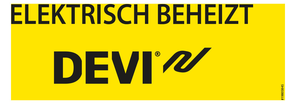 Hinweis-Folie ge selbstkl Hinweistext Mit Warn-/Hinweistext