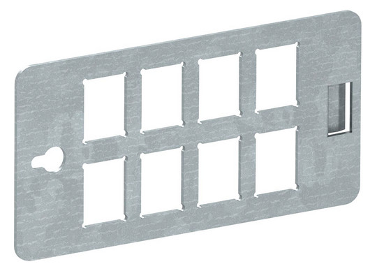 OBO CP45-TP 8C Trägerplatte Keystone f.8 