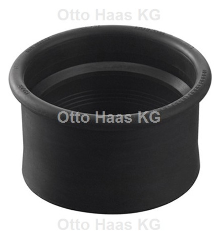 HAAS Rollfix-Verbinder DN 70, EPDM, schwarz, für HT/KG Rohre