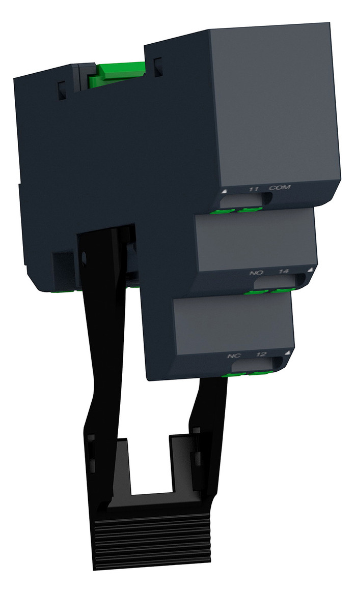 Relaissockel Federzug TS35 5Pins abn.Klemm Hutschiene TH35 16x67x98mm