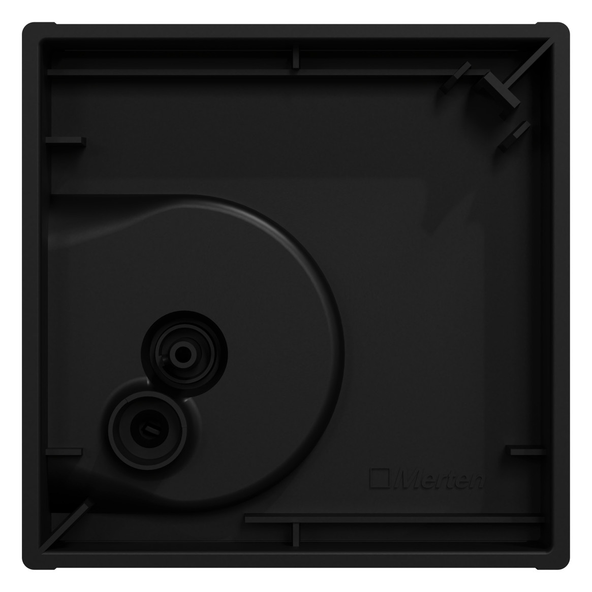 Zentralplatte Thermostat sw mt