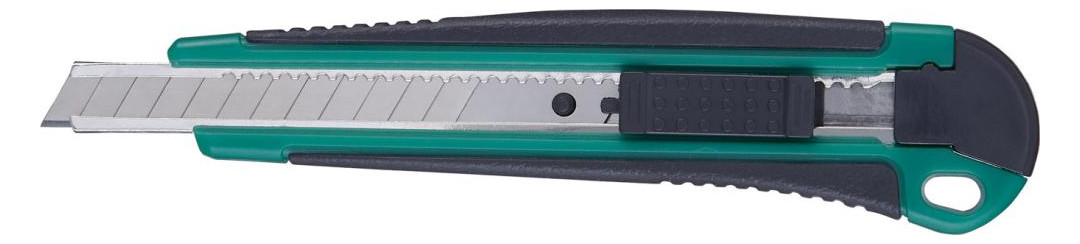 Bild Cuttermesser Kunststoff 9mm mit 3 Klingen FORTIS-0