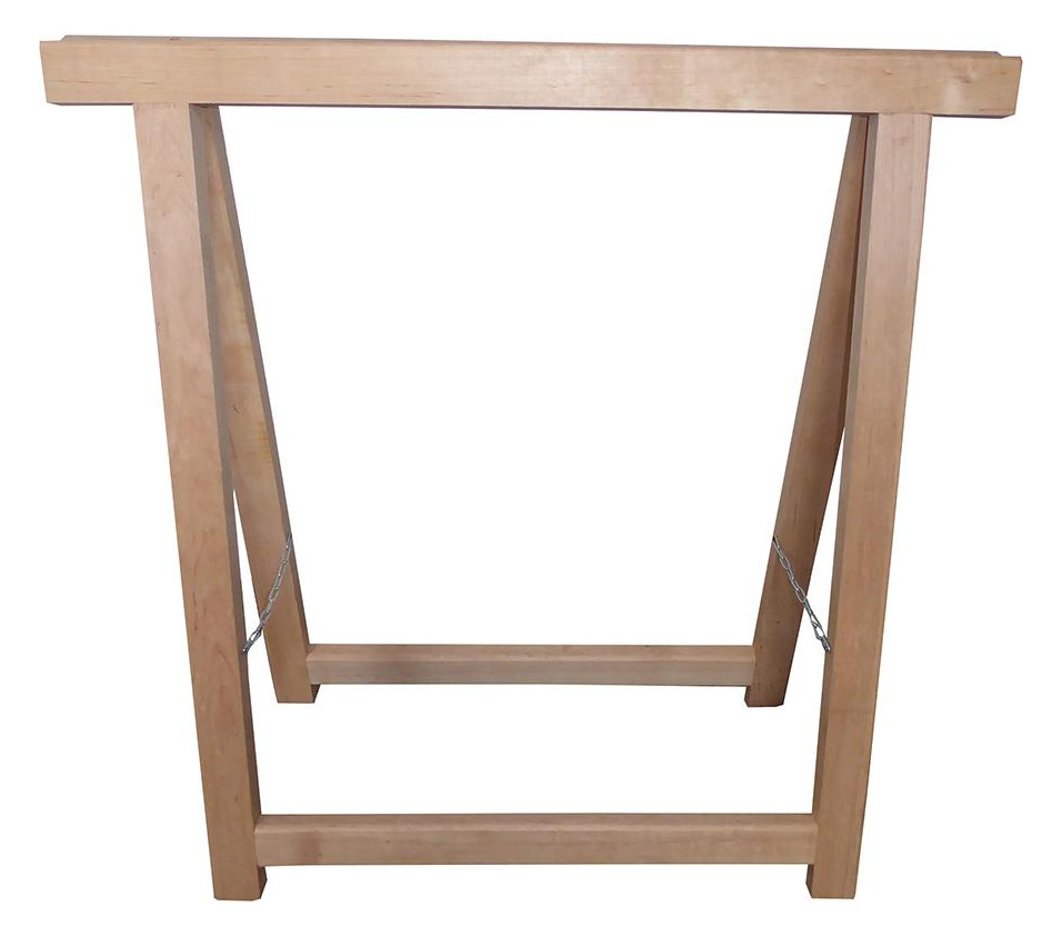 Bild Holzklappbock 75x75cm, klappbar, Profi - Neutral-1